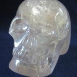 Portal de Luz - a smoky quartz skull made by a Brazilian carver
