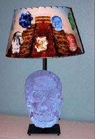 Another type of Crystal Skull Lamp