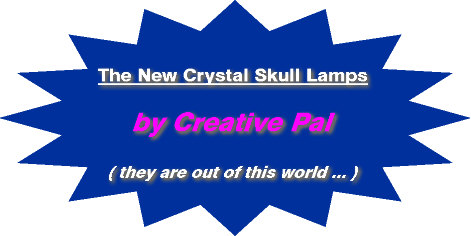 How to Get Your Own Crystal Skull Lamps by Paul Shapiro