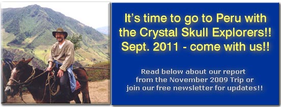 Crystal Skull Explorer - Joshua Shapiro in Peru