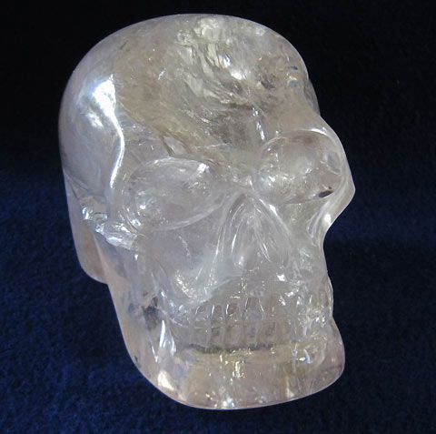 Portal de Luz, a smoky quartz skull from Brazil